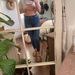 Madewell 10 inch skinny high rise jeans. Size 28. NWOT